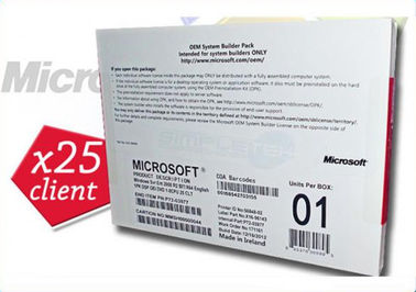 64 Bit Microsoft Windows Server 2008 , Windows 2008 Enterprise Edition 25 Cals OEM Versions