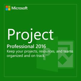 100% Genuine 32/64 Bit Software Computer Software Download Microsoft Project Pro 2016 Product License Key Code