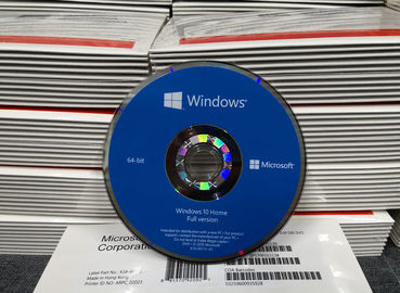 Wholesale oem full version Microsoft Windows 10 home dvd coa sticker win10 home OEM 32bit 64bit DVD key code win 10 Home